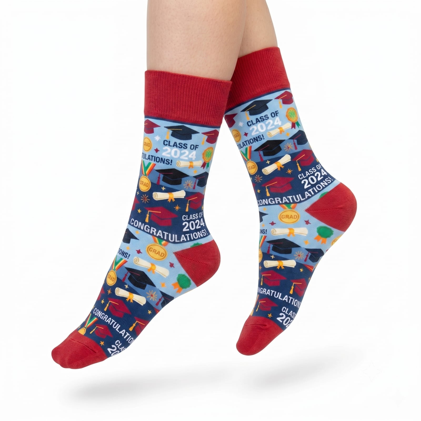Custom Graduation Socks